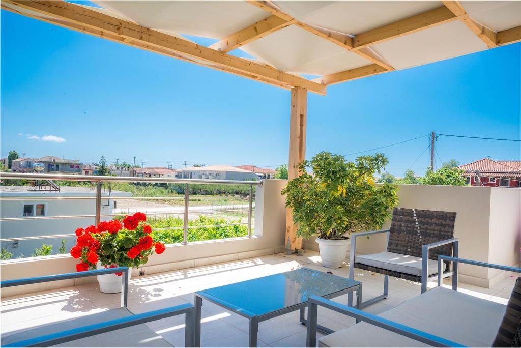 Tesys Studios And Apartments Laganas Bagian luar foto